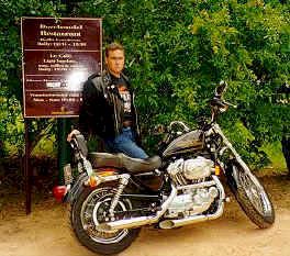Me on the bike picture - touring winelands